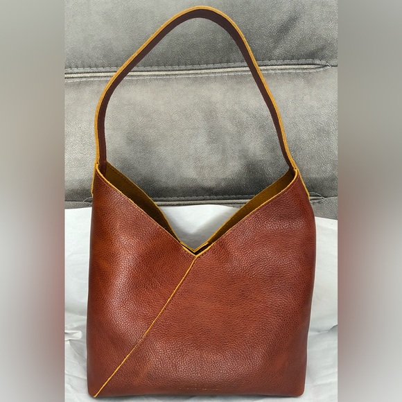 Portland Leather Goods Large Naomi in Sienna - Picture 2 of 5